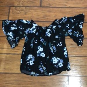 Off the shoulder shirt